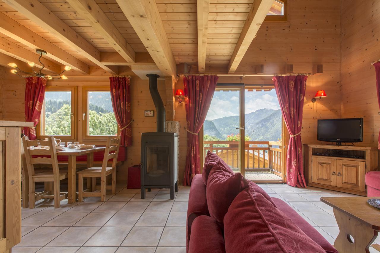 Les Chalets Du Danay 생장드씨 외부 사진